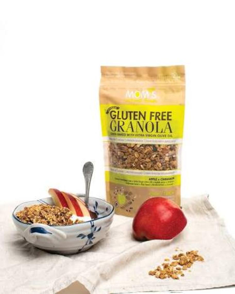Mom's Mom’s Glutensiz Granola 300 gr Elma Tarçın