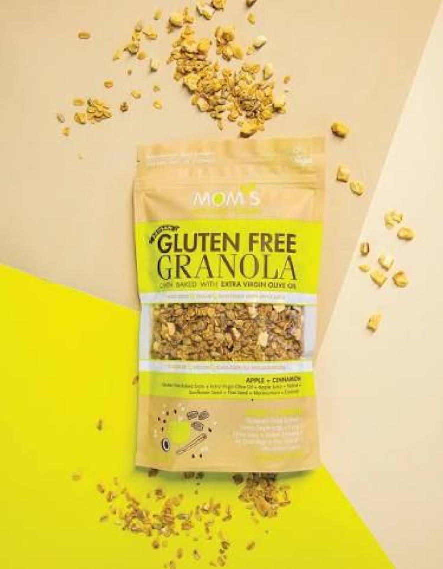 Mom's Mom’s Glutensiz Granola 300 gr Elma Tarçın