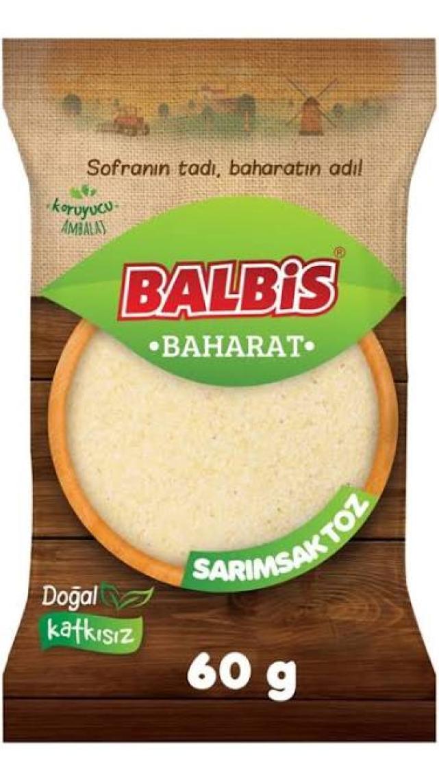 Balbis Sarımsak Tozu 60 gr