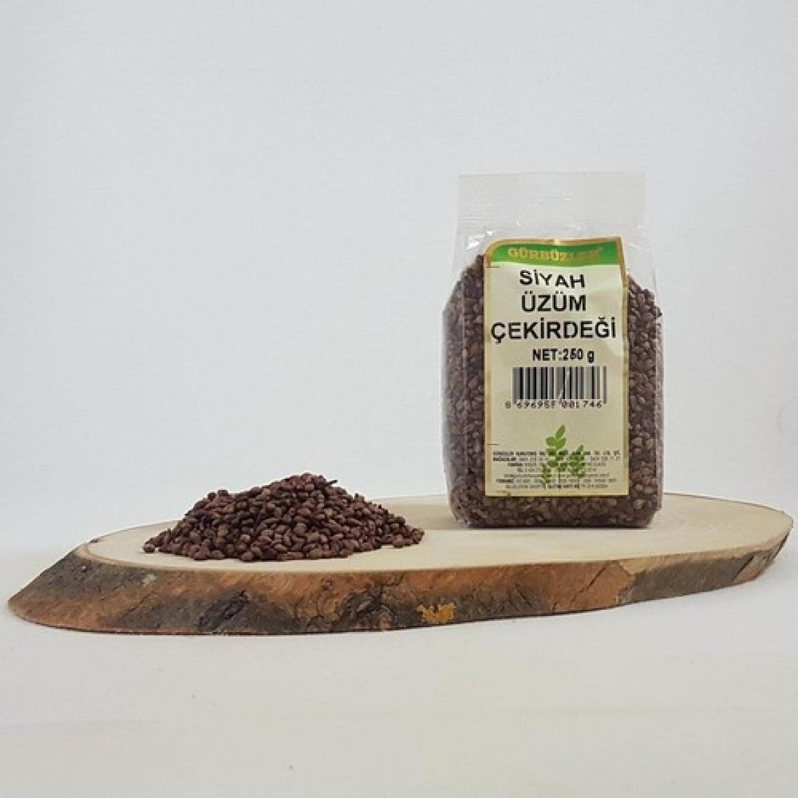 Gürbüzler Siyah Üzüm Çekirdeği 250 gr
