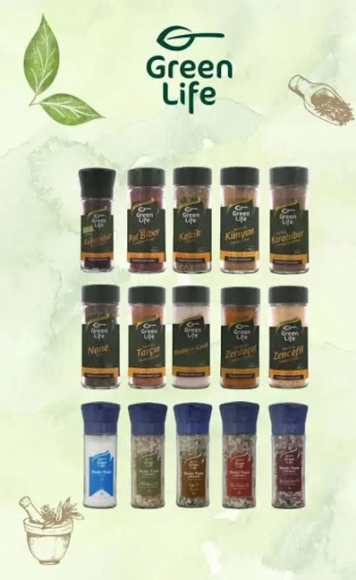 Green Life Karabiber Tane - 52 gr - Değirmenli Cam