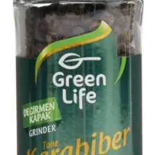 Green Life Karabiber Tane - 52 gr - Değirmenli Cam