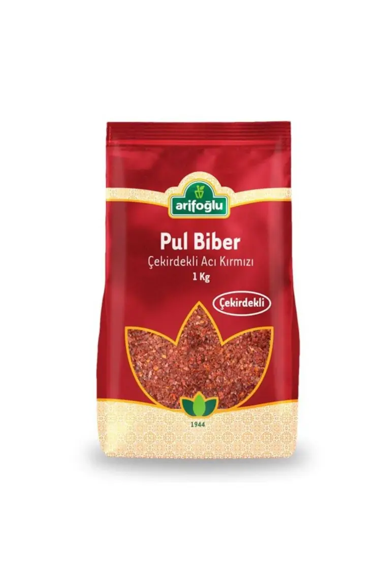 Arifoğlu Pul Biber Çok Acı Kırmızı 1Kg