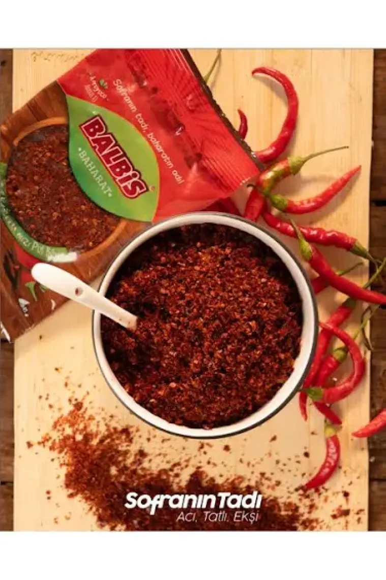 Balbis Acı Kırmızı Pul Biber 60 gr