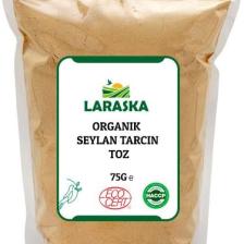 Laraska Organik Seylon Tarçın Toz 75G - Organic Ceylon Cinnamon Powder
