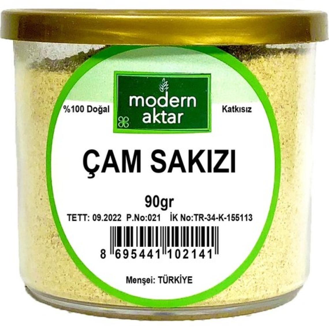Modern Aktar Doğal Çam Sakızı (Öğütülmüş) 90 gr