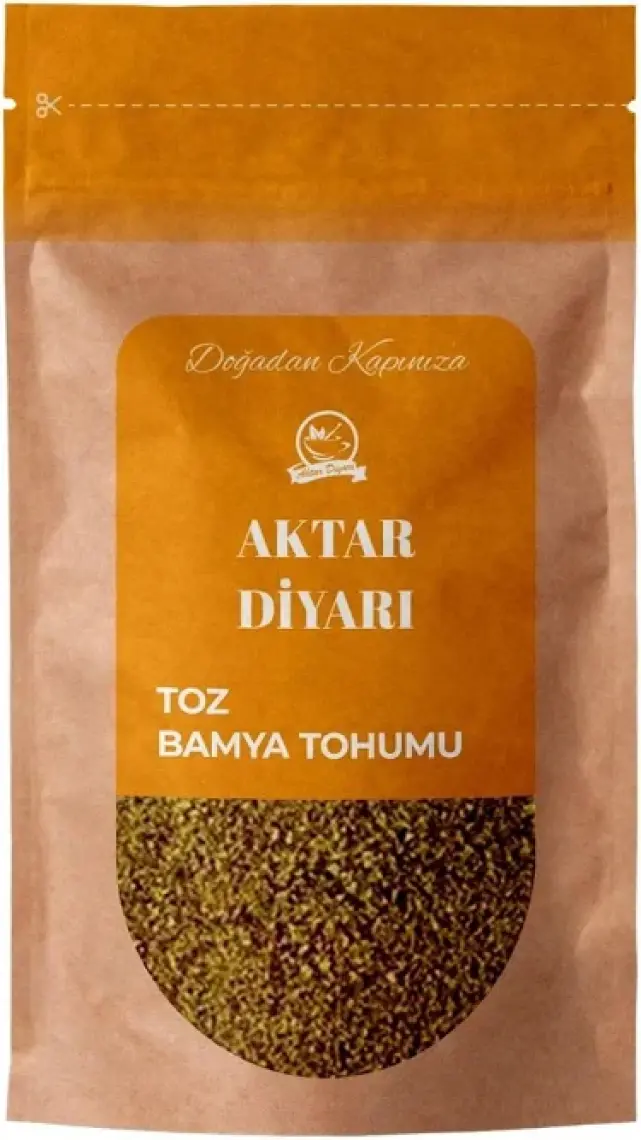 Aktar Diyarı Bamya Tohumu Toz  100 gr