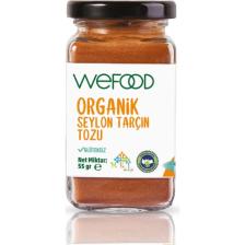 Wefood Organik Seylon Tarçın Tozu 55 gr 8682392174396