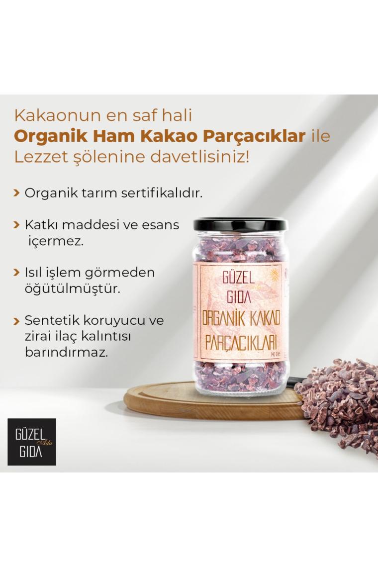 Organik Kakao Parçacıkları 140gr
