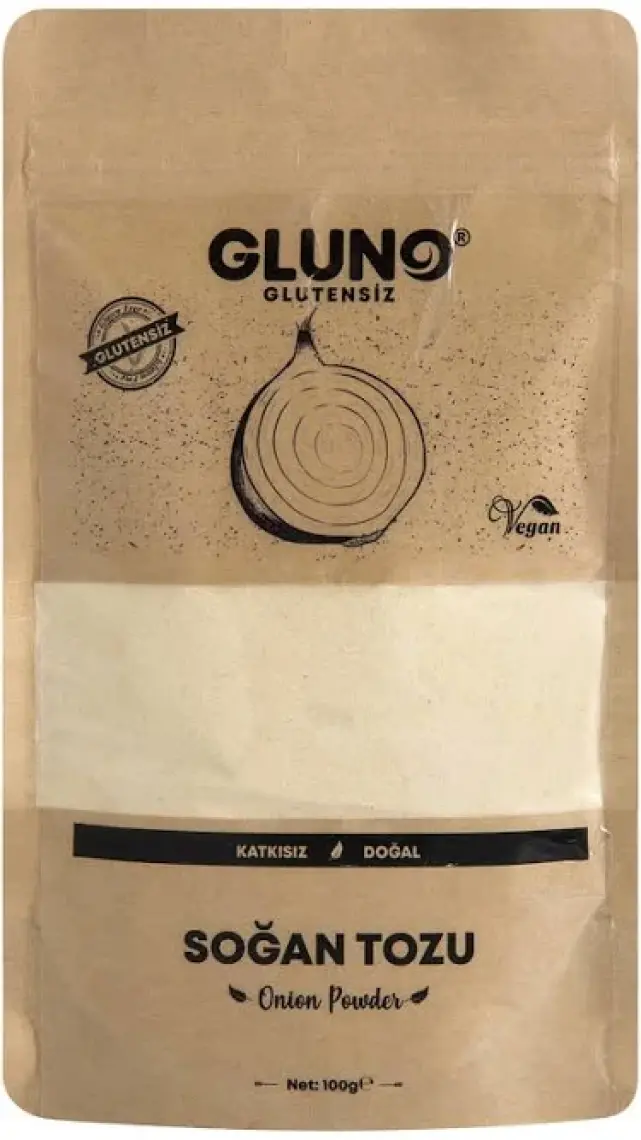Gluno Glutensiz Soğan Tozu 100 gr