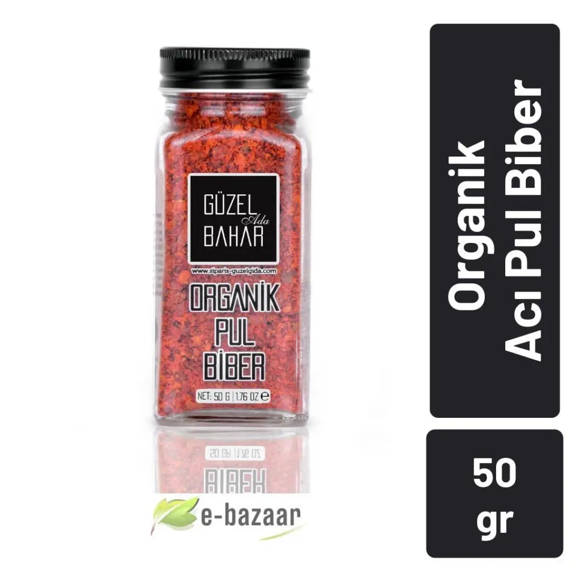 Güzel Ada Gıda Organik Pul Biber 50 Gr