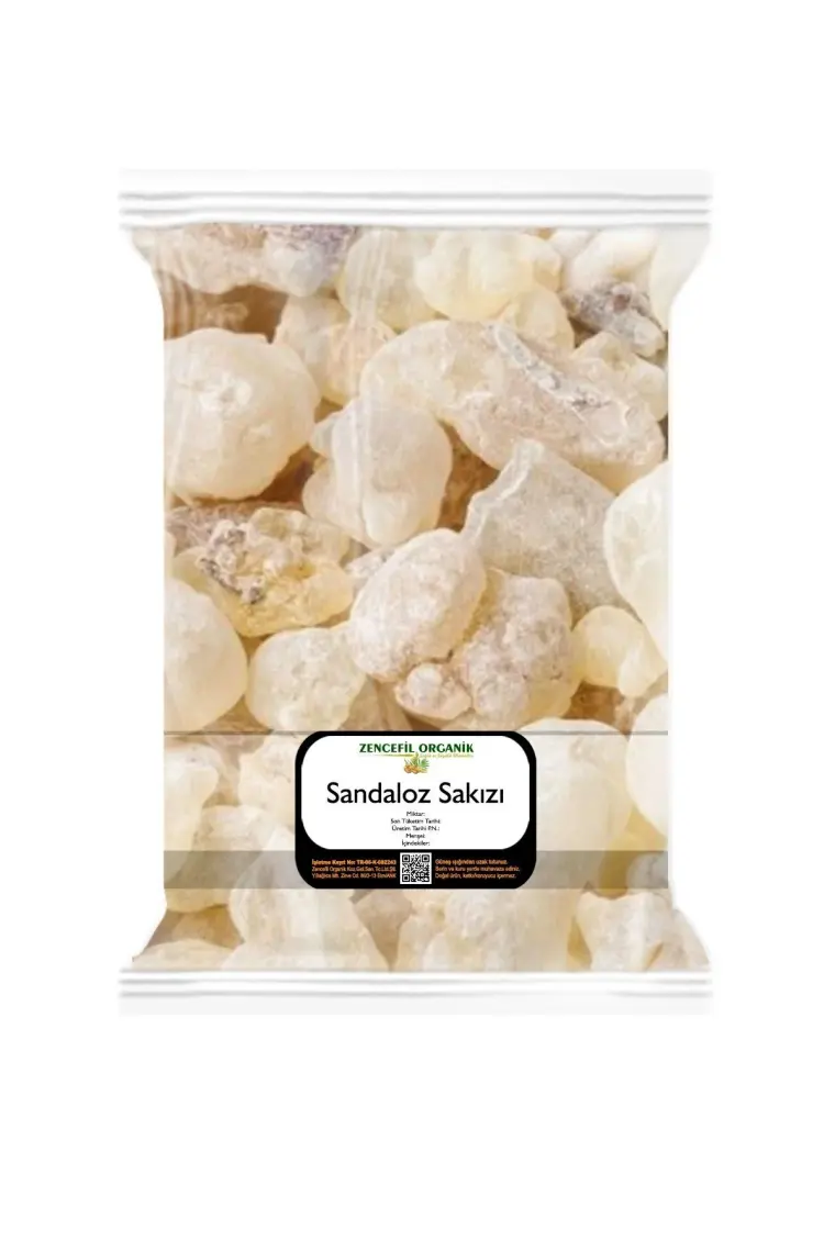 Zencefil Organik Sandaloz Sakızı 250 gr