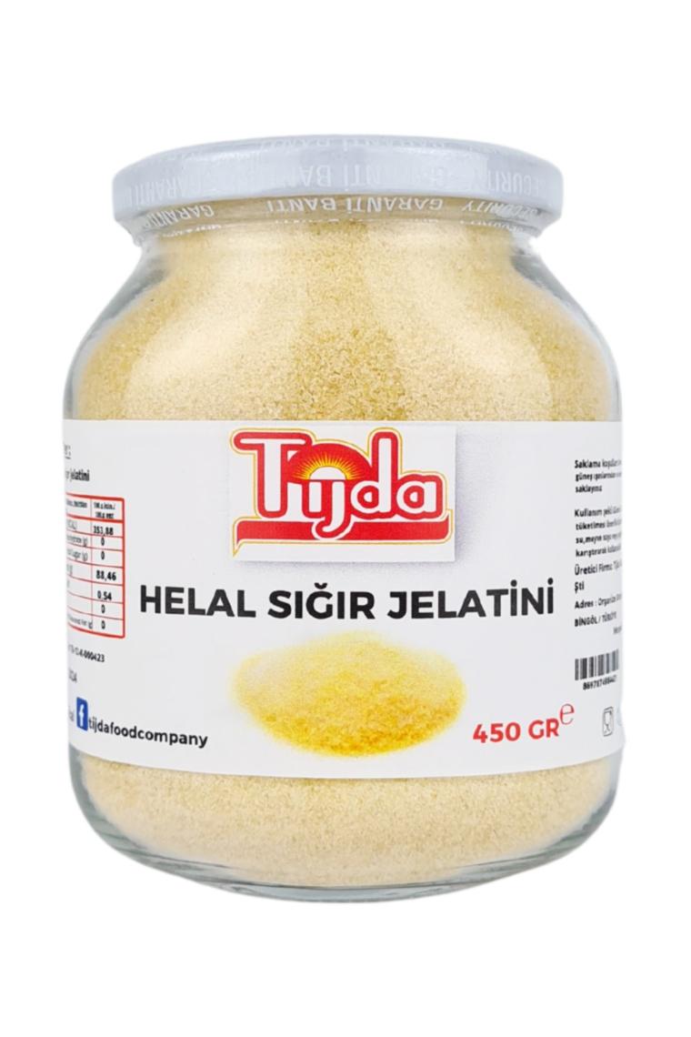 Tijda Toz Sığır Jelatin Helal Sertifikalı 450 gr