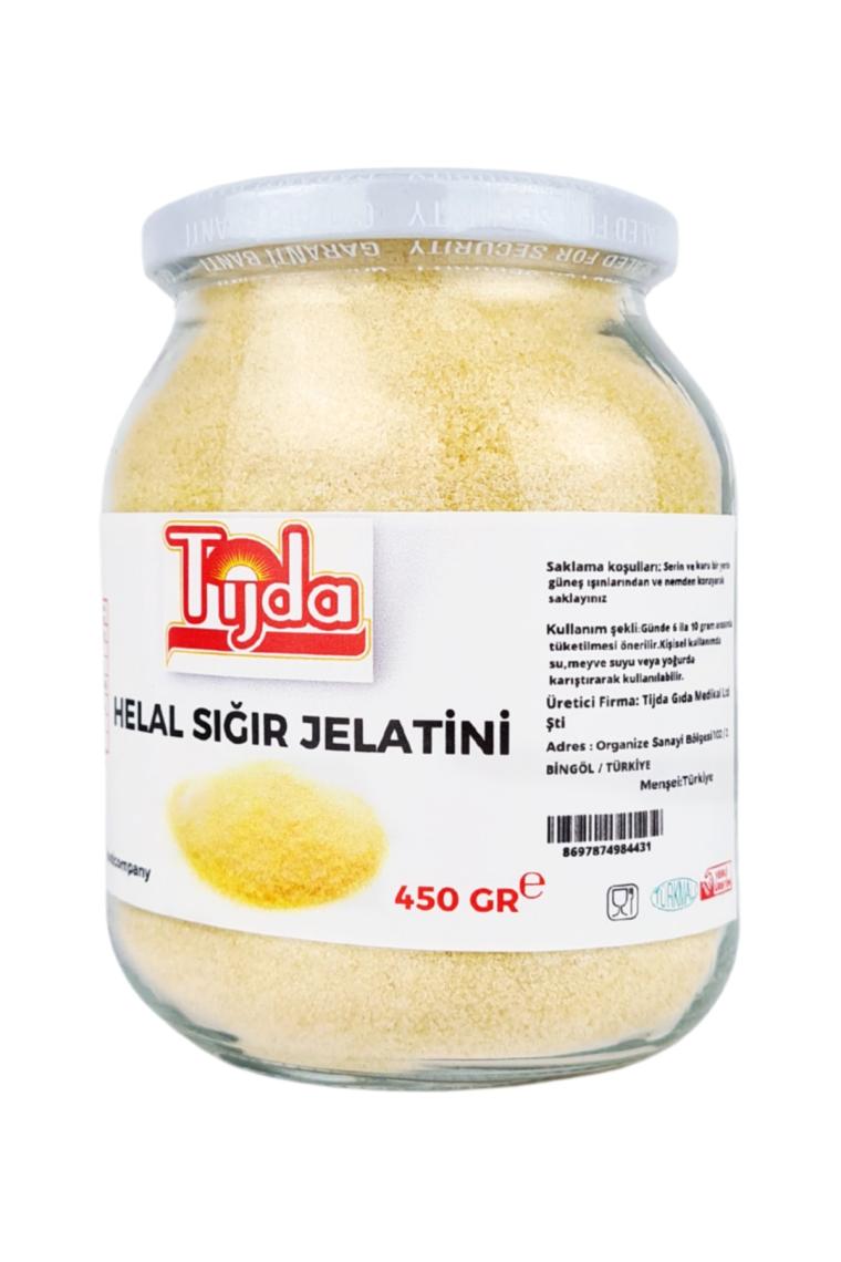 Tijda Toz Sığır Jelatin Helal Sertifikalı 450 gr