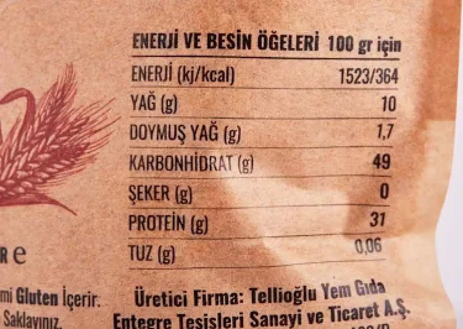%100 Doğal Buğday Ruşeymi 250 gr