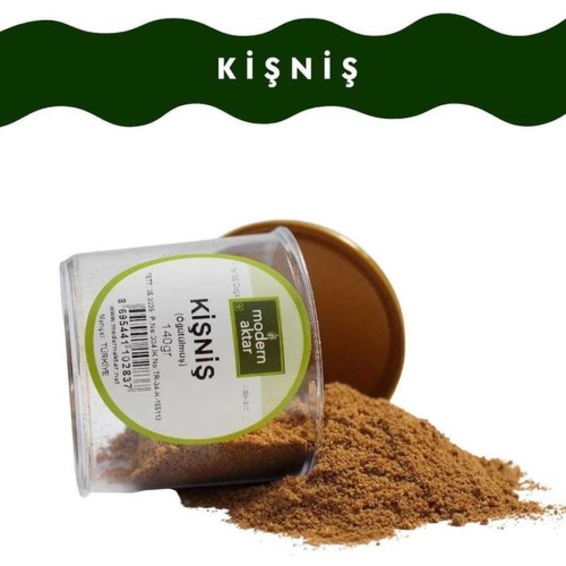 Modern Aktar Doğal Kişniş Toz 140 gr (Öğütülmüş)