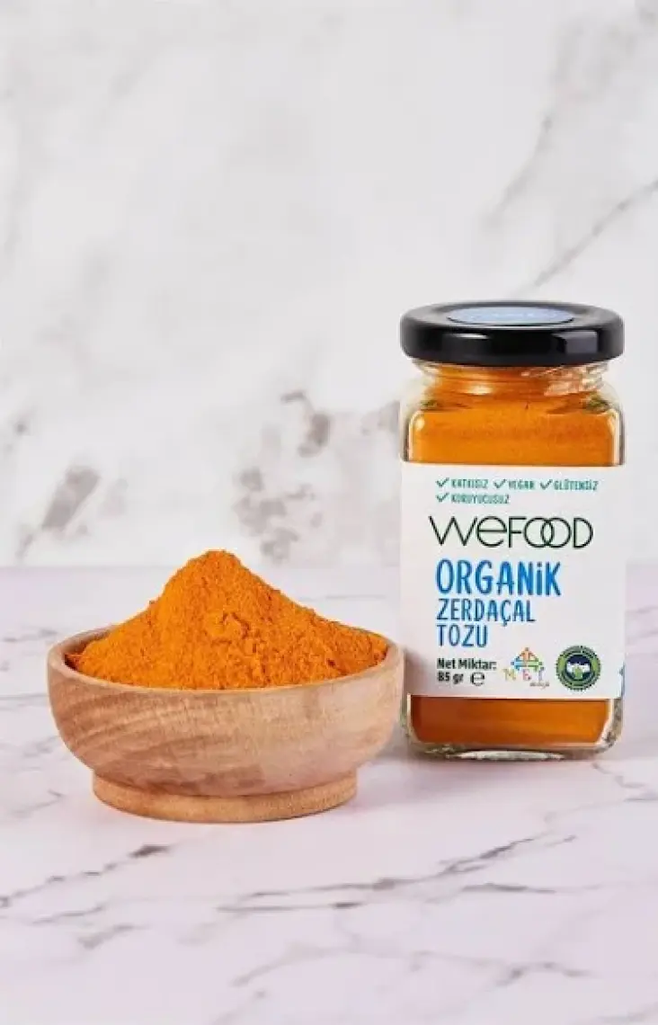 Wefood Organik Zerdeçal Tozu 85 gr