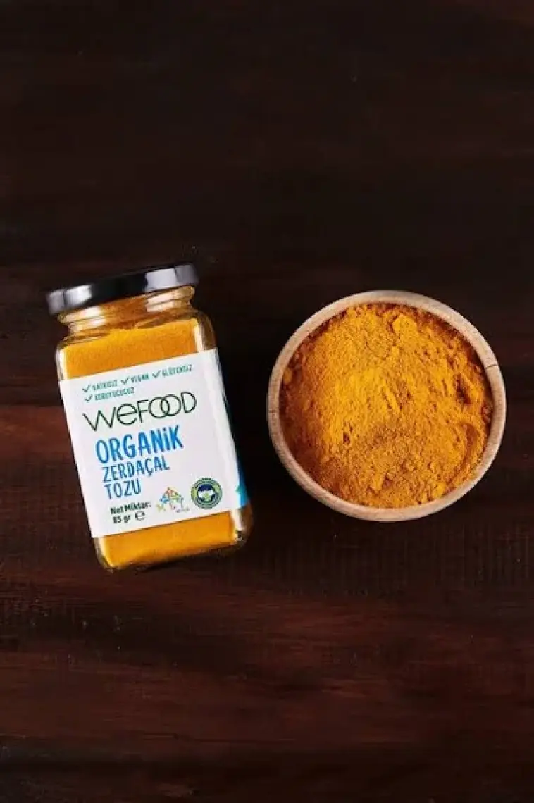 Wefood Organik Zerdeçal Tozu 85 gr