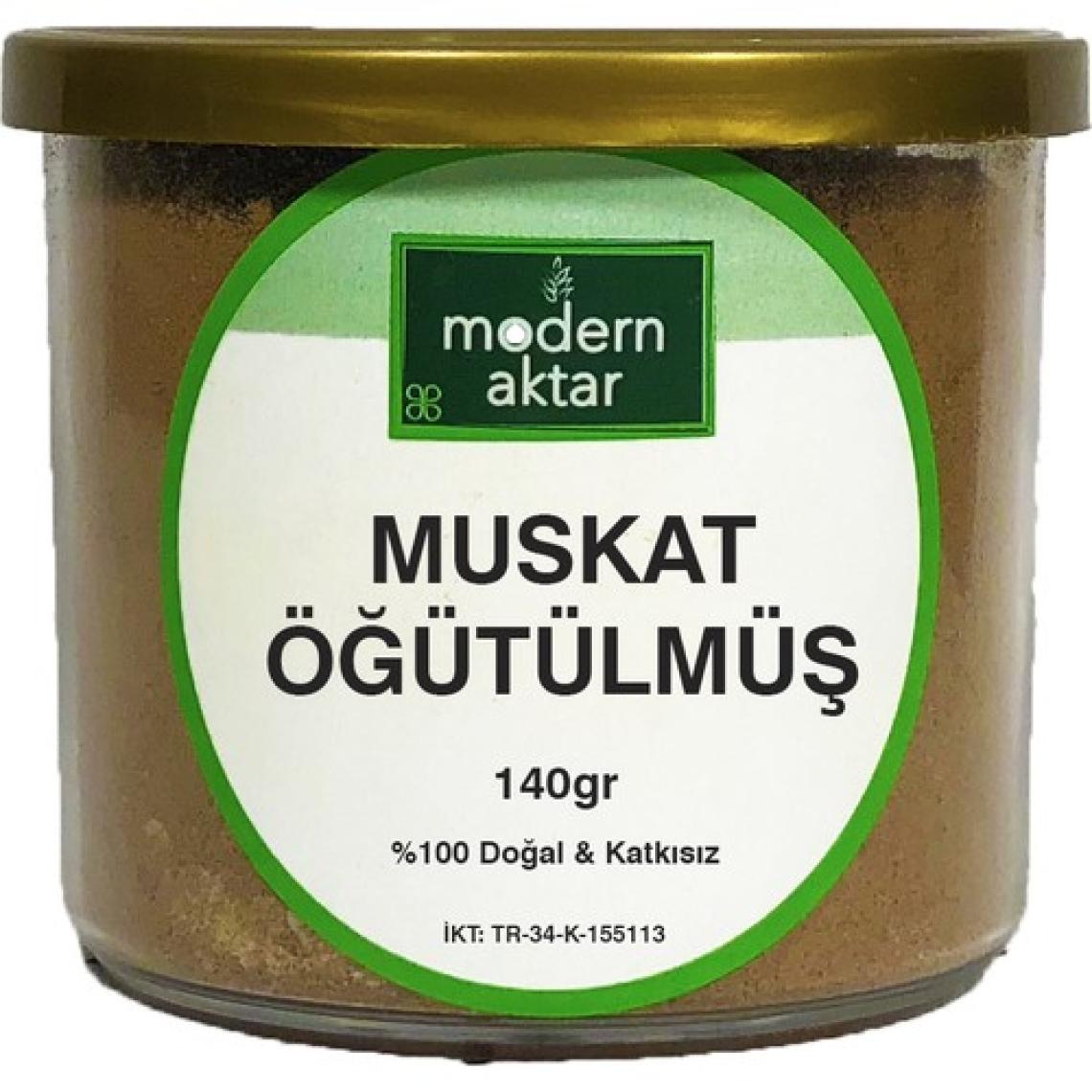 Modern Aktar Doğal Muskat Öğütülmüş 140 gr
