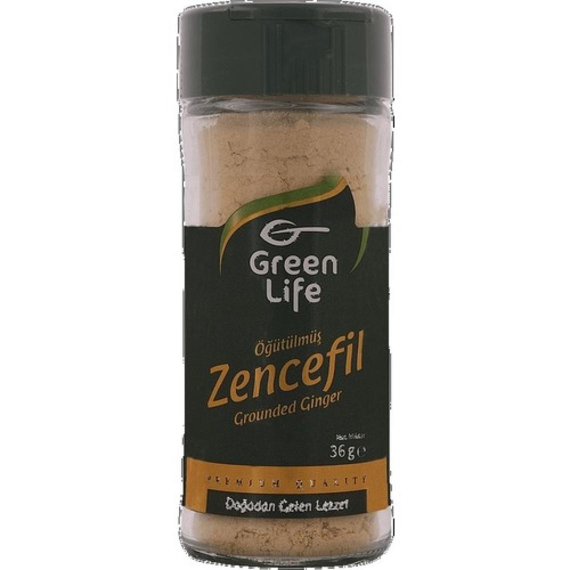 Green Life Zencefil - 36 gr - Tuzluklu Cam