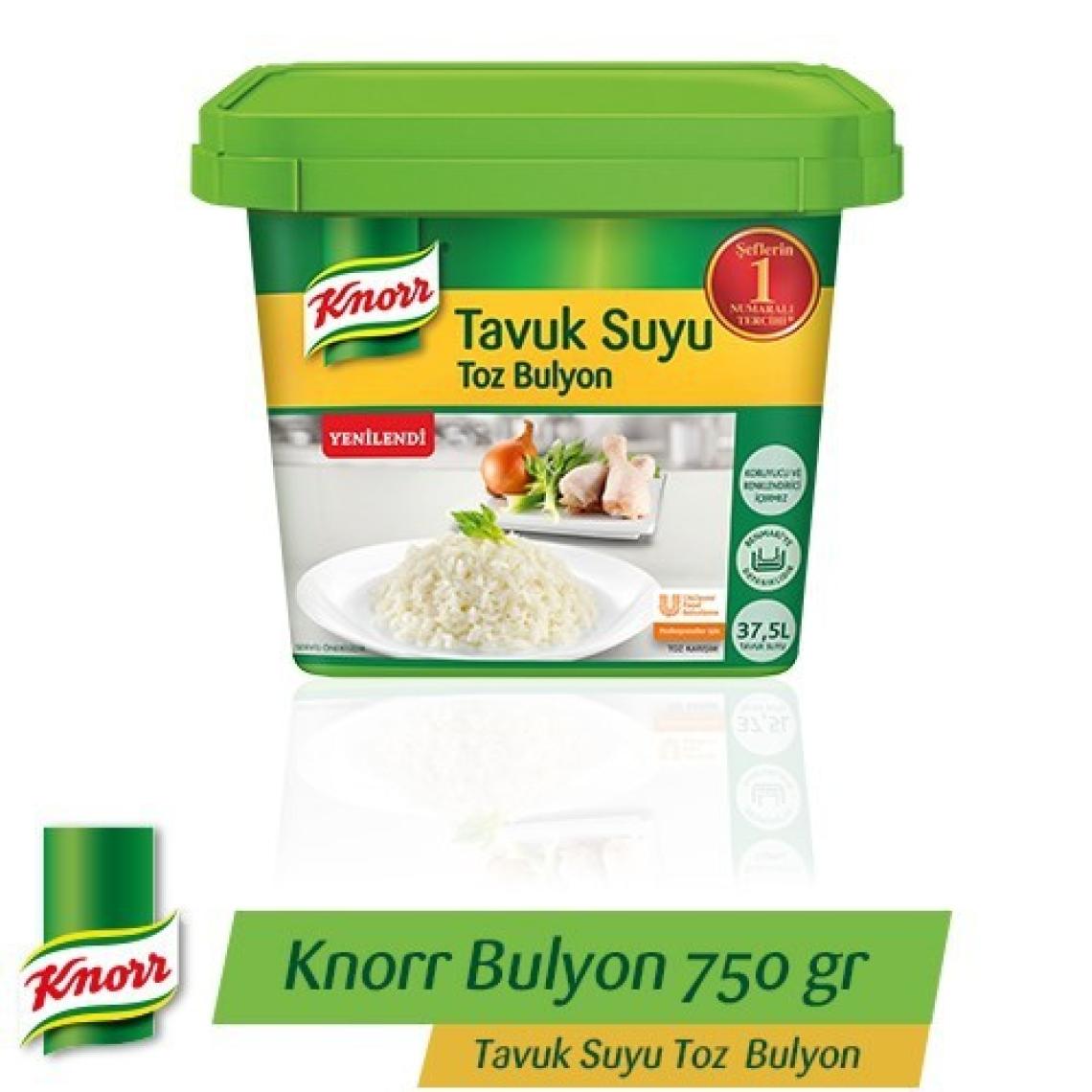 Knorr Contemp Tavuk Suyu Toz Bulyon 750 gr