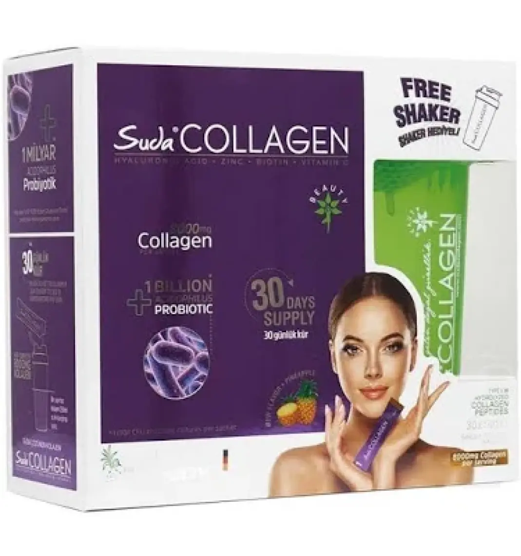 Suda Collagen Probiotic Pineapple 10 gr 30 Saşe