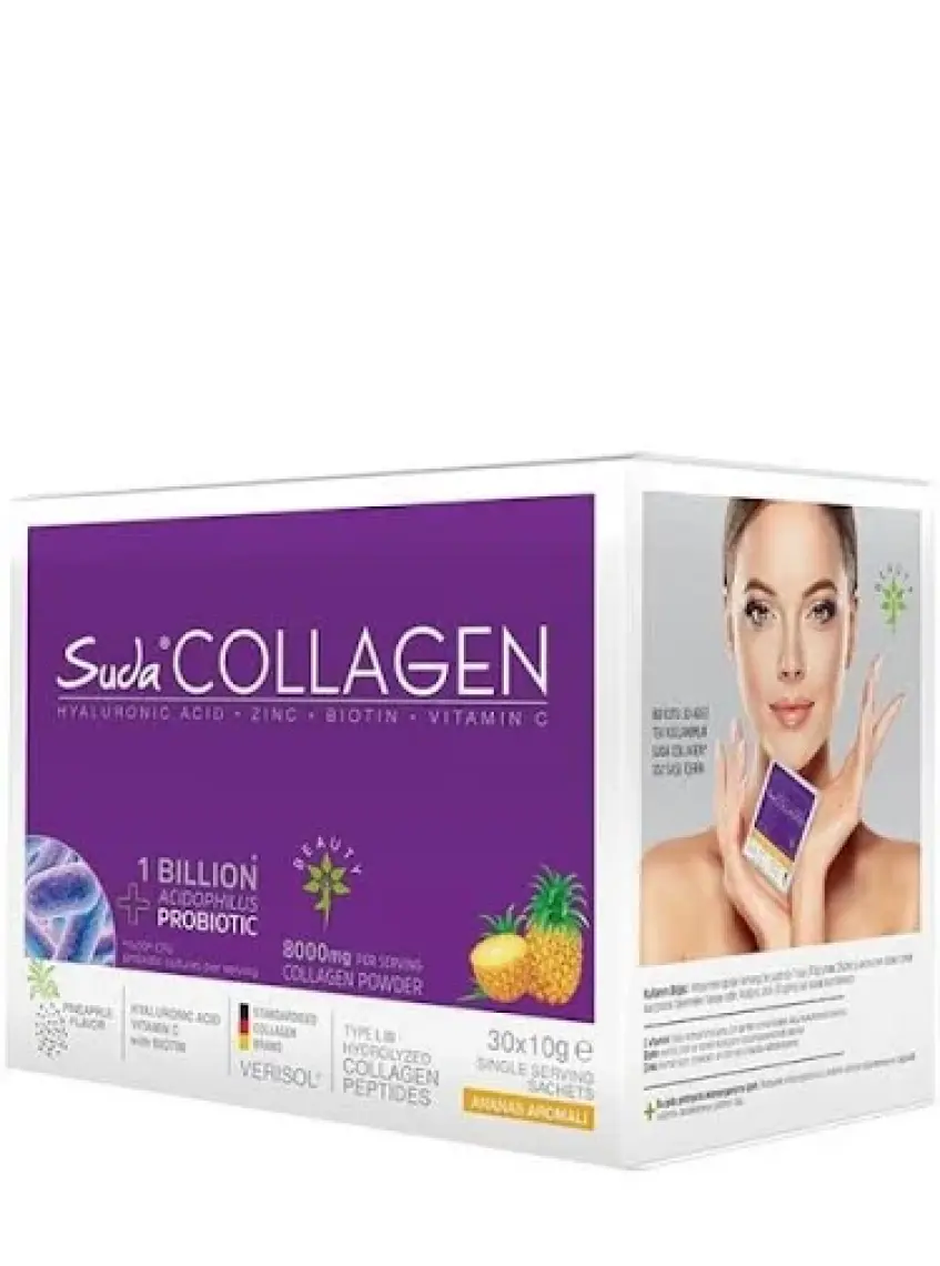 Suda Collagen Probiotic Pineapple 10 gr 30 Saşe