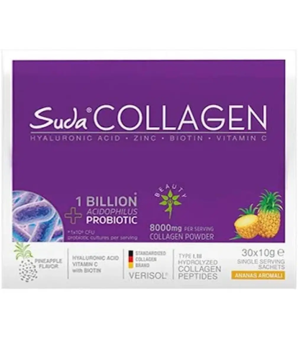 Suda Collagen Probiotic Pineapple 10 gr 30 Saşe