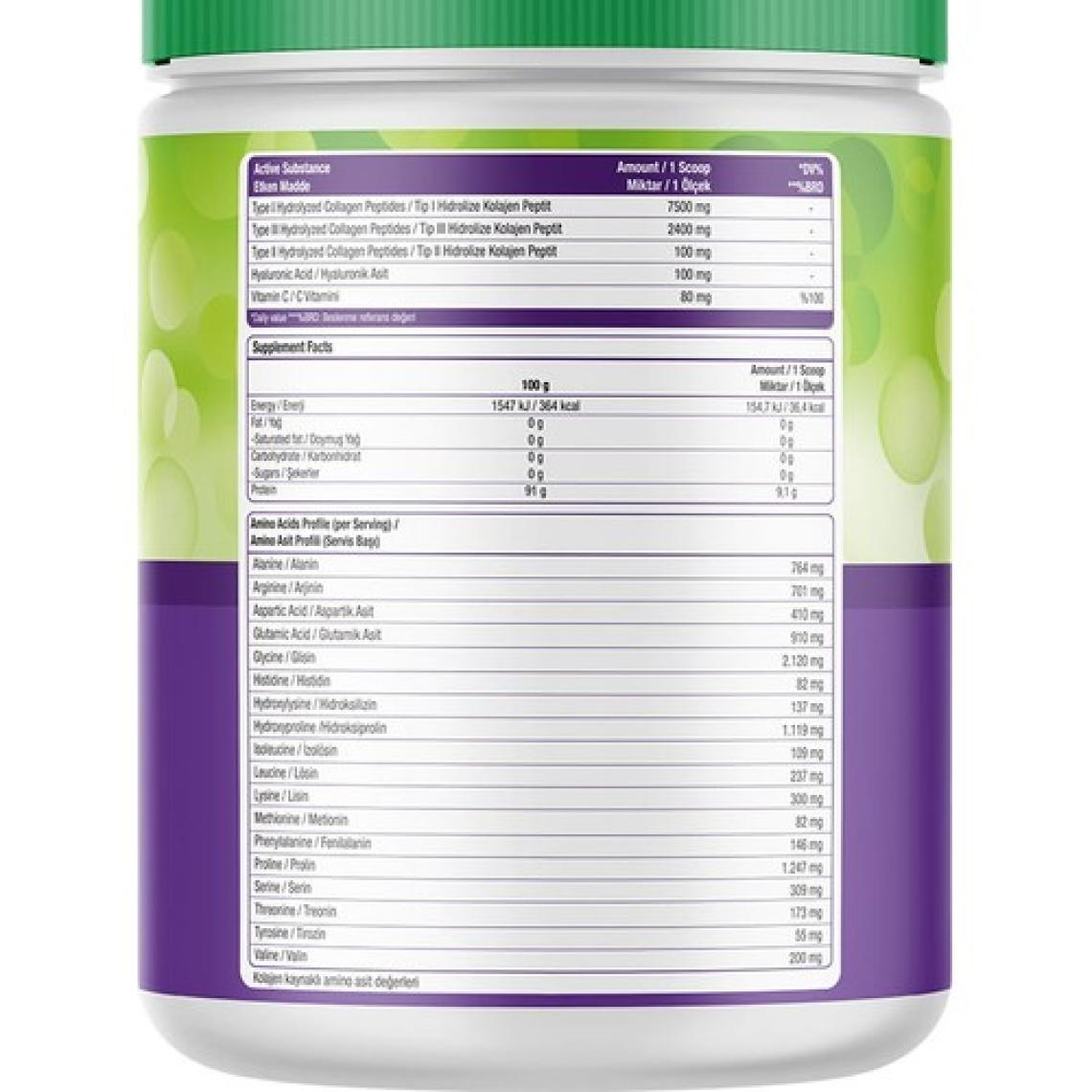 Nature's Supreme Multi Collagen Aromasız Powder 300 gr