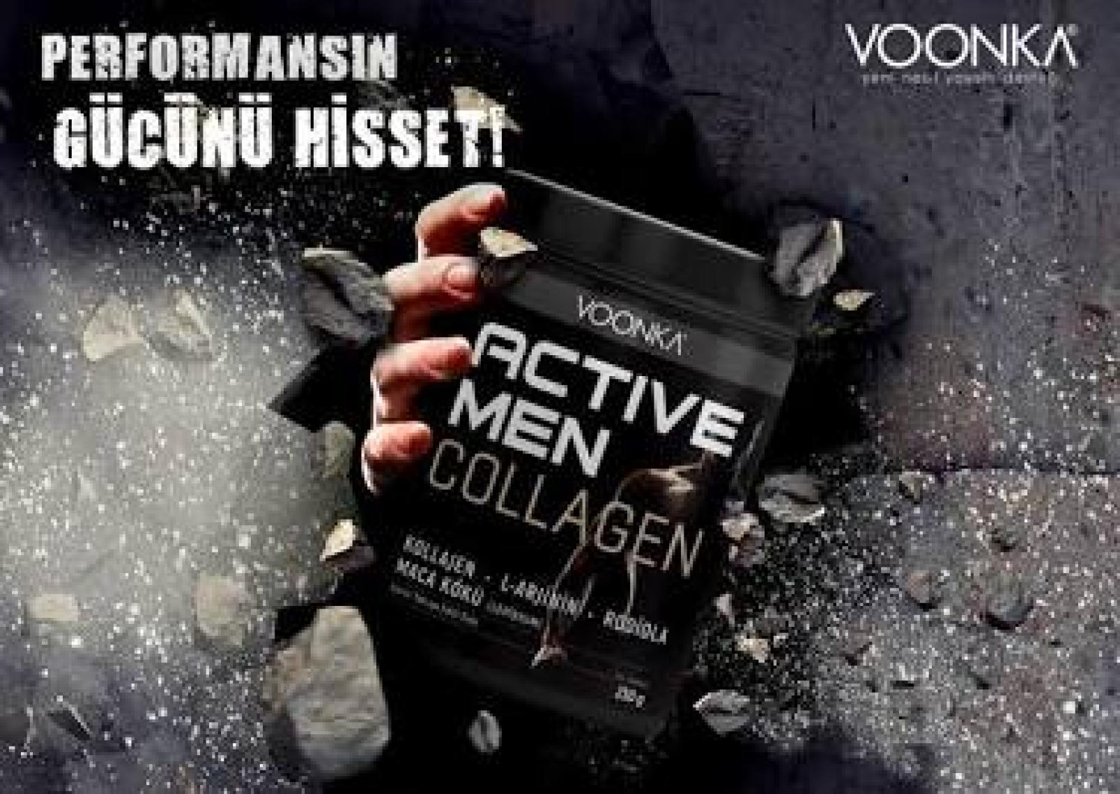 Voonka Collagen Active Man Erkekler İçin  250 gr