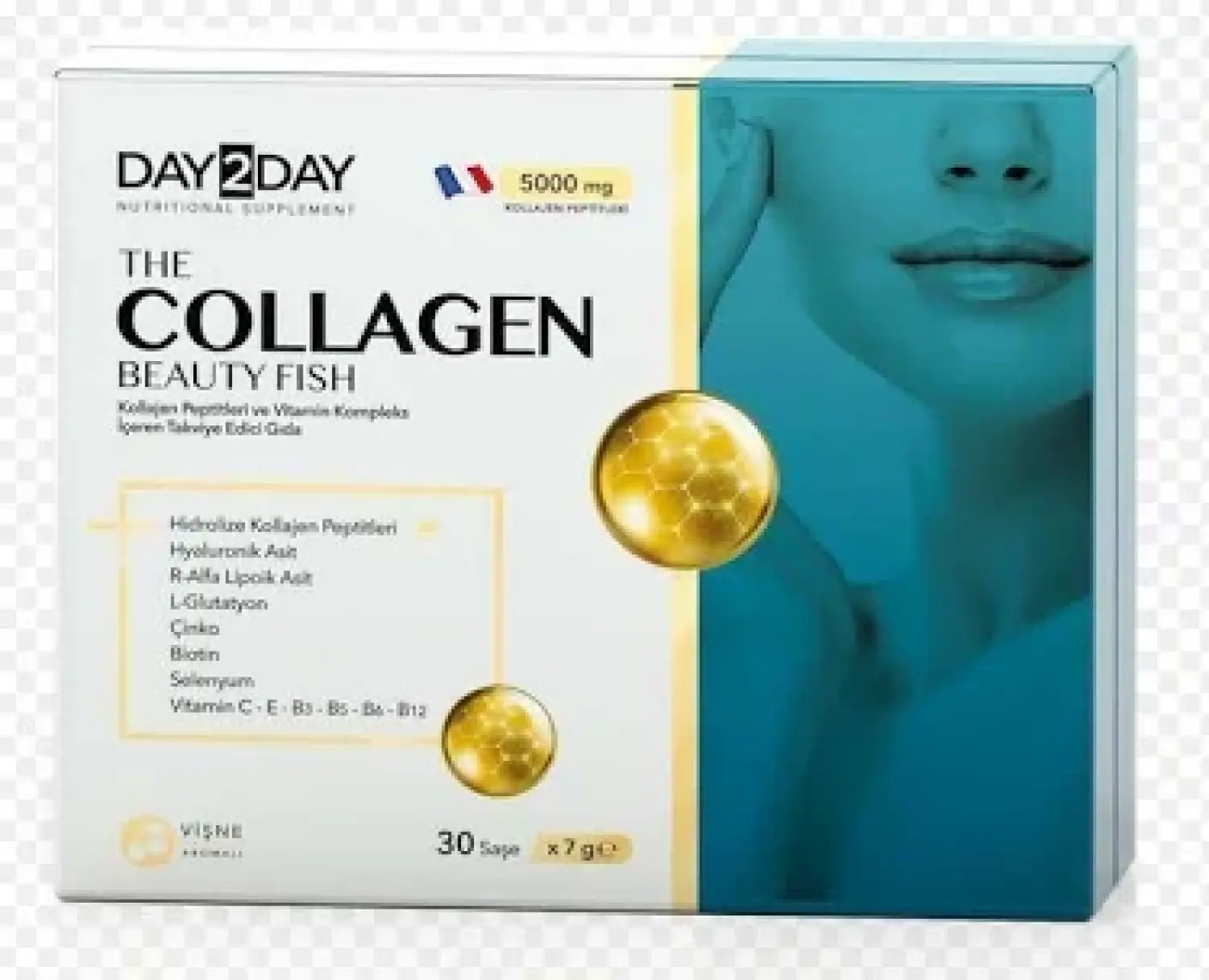 Day2Day The Collagen Beauty Fish Vişne Aromalı 30 Saşe