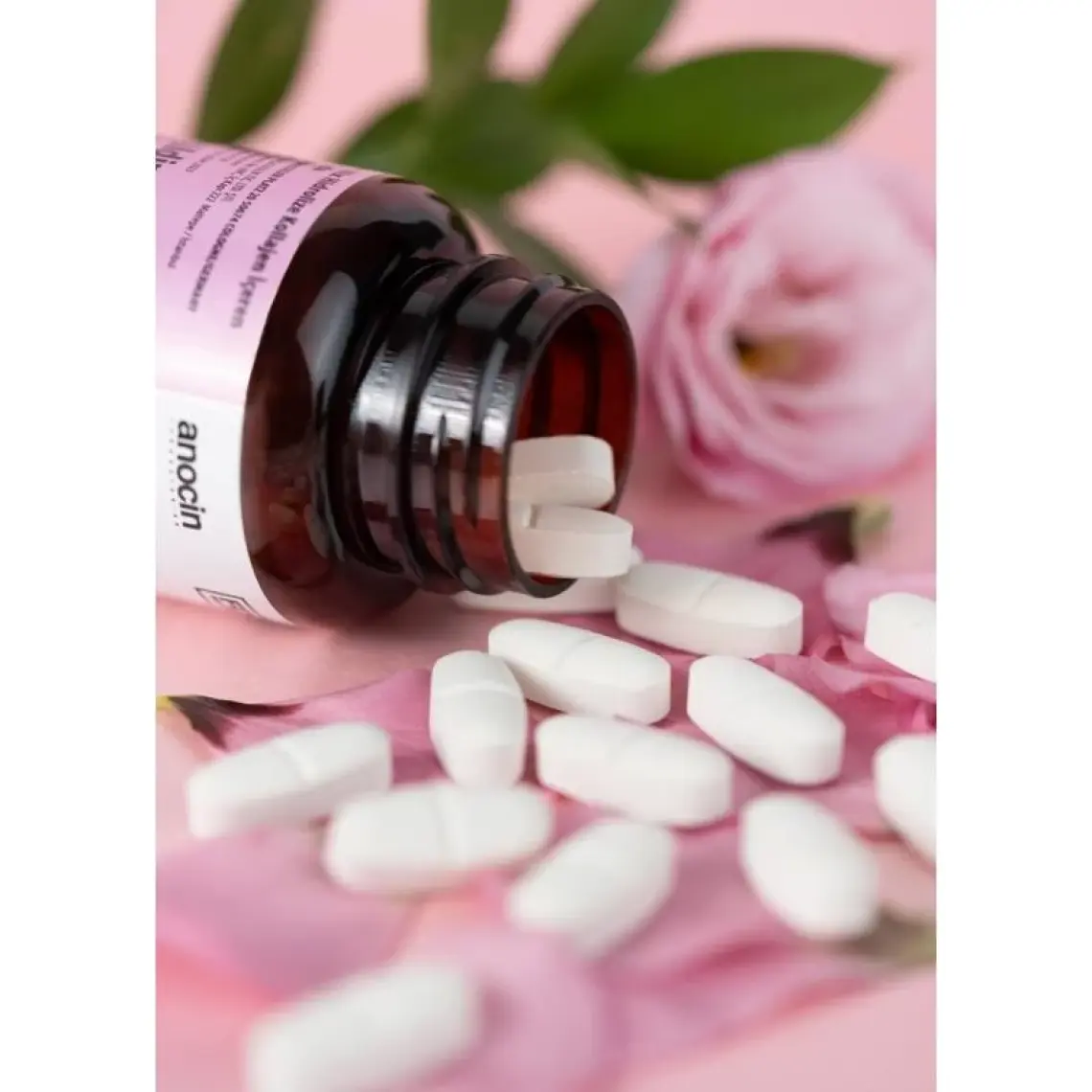 anocin Beauty Mix Collagen Tip I,ıı,ııı +Elastin,biotin,zinc, Vitamin C, Selenyum, Hyaluronic Acid, Kolajen güzellik
