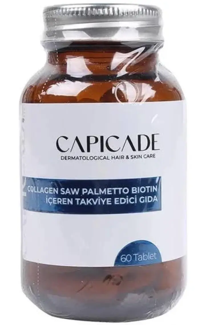 Capicade Collagen Saw Palmetto Biotin 60 Tablet