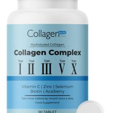 Collagen Forte Platinum 5 Tip Kolajen, Vitamin Ve Mineral Içeren Takviye Gıda 500mg 90 Tablet