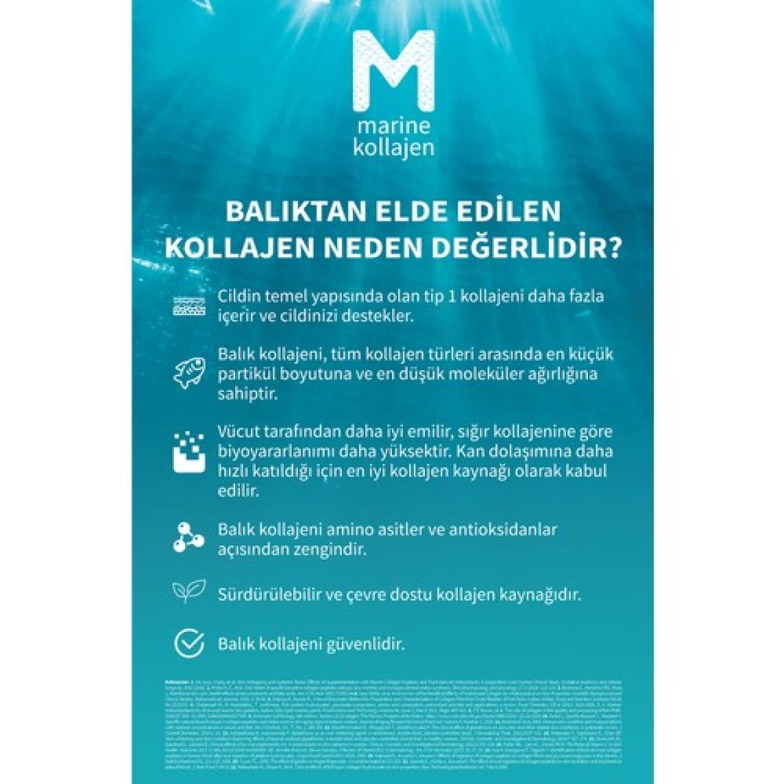 Zade Vital Marine Collagen + Hyaluronic Acid 28'li Saşe