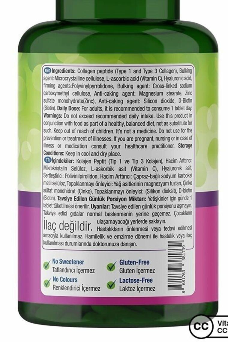 Nature's Supreme Beauty Collagen 60 Tablet
