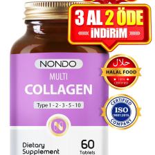 Nondo Kolajen 60 Tablet Multi Collagen Tip 1-2-3-5-10