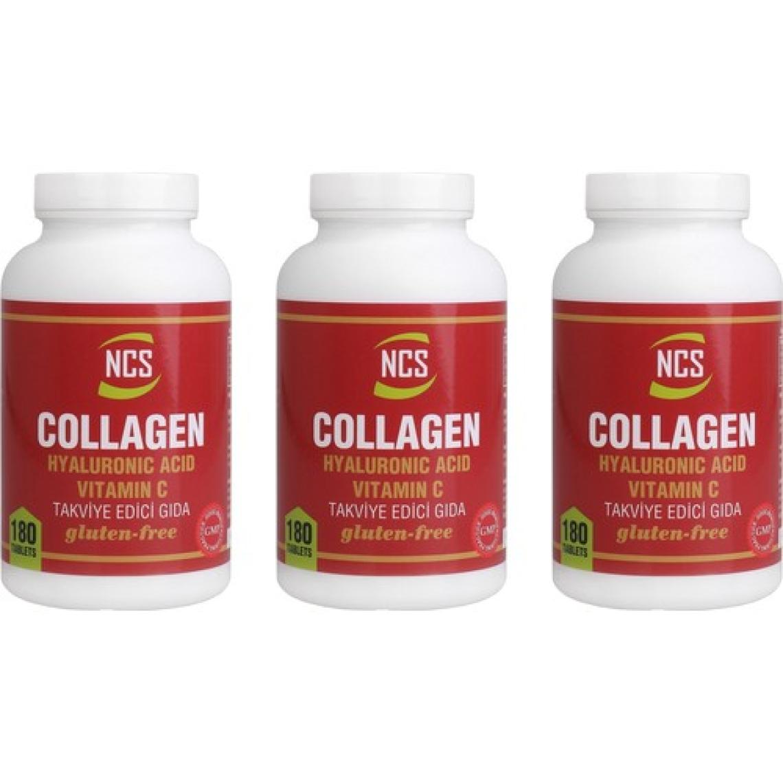 Ncs Hidrolize Collagen Hyaluronic Acid C vitamini 3 KUTU 540 TABLET