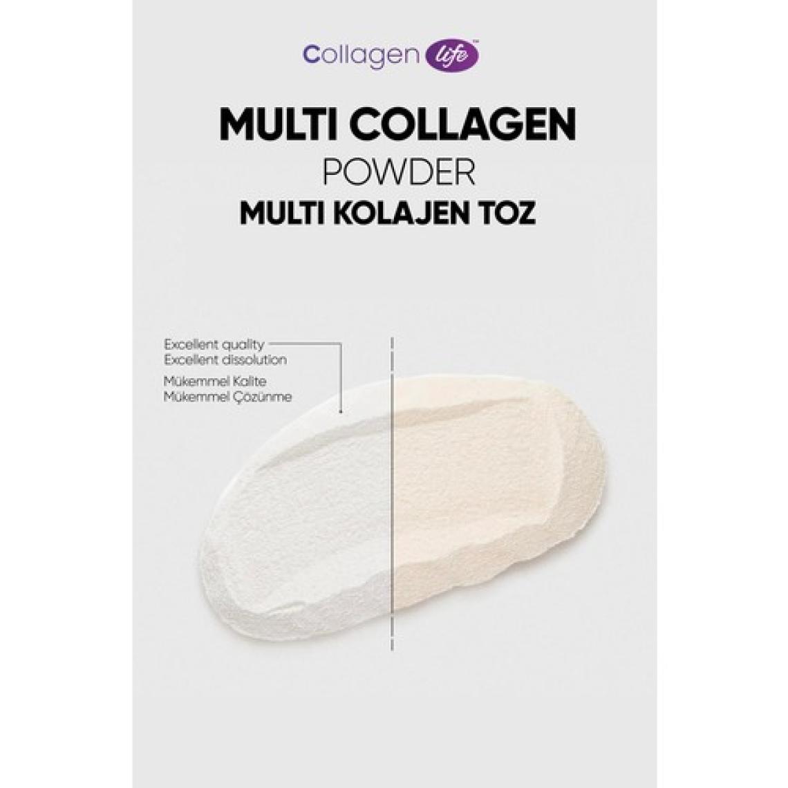 Collagen Life %100 Hidrolize Kolajen Peptitler Biotin ve 15 Amino Asit İçeren Gıda Takviyesi 50 Günlük