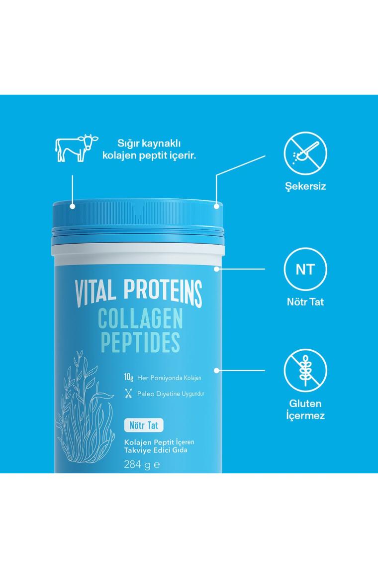 Vital Proteins Collagen Peptides 284 Gr Nötr Tat