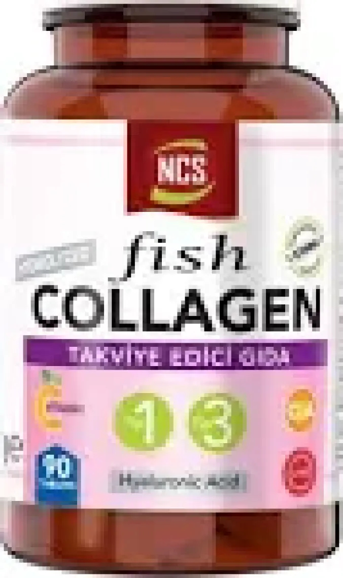 Ncs Type 1-3 Balık Kollajen Cla Biotin 90 Tablet Çinko Collagen Hyaluronic Acid