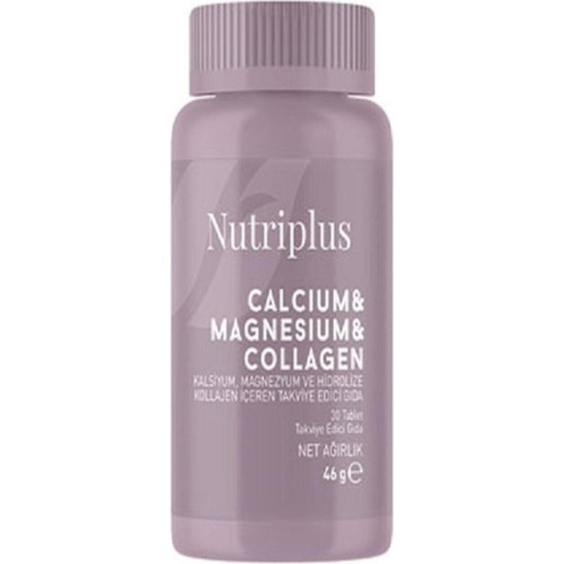 Nutriplus Nutrıplus Calcıum & Magnesıum & Collagen 30 Tablet