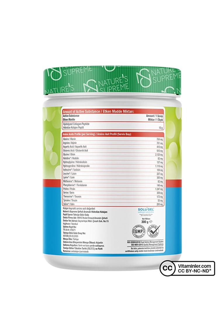 Nature's Supreme Collagen Peptides Powder 300 gr