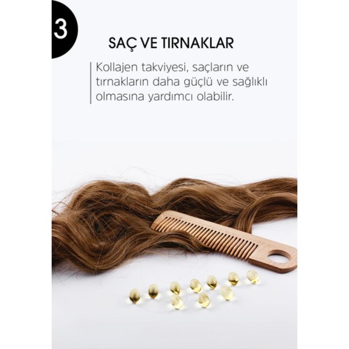 Erbatab Hidrolize Kollajen Takviye Edici Gıda - 30 Saşe, 5000 mg Balık Kaynaklı Tip 1 ve Tip 3 Kollajen, Türkiye Menşeli