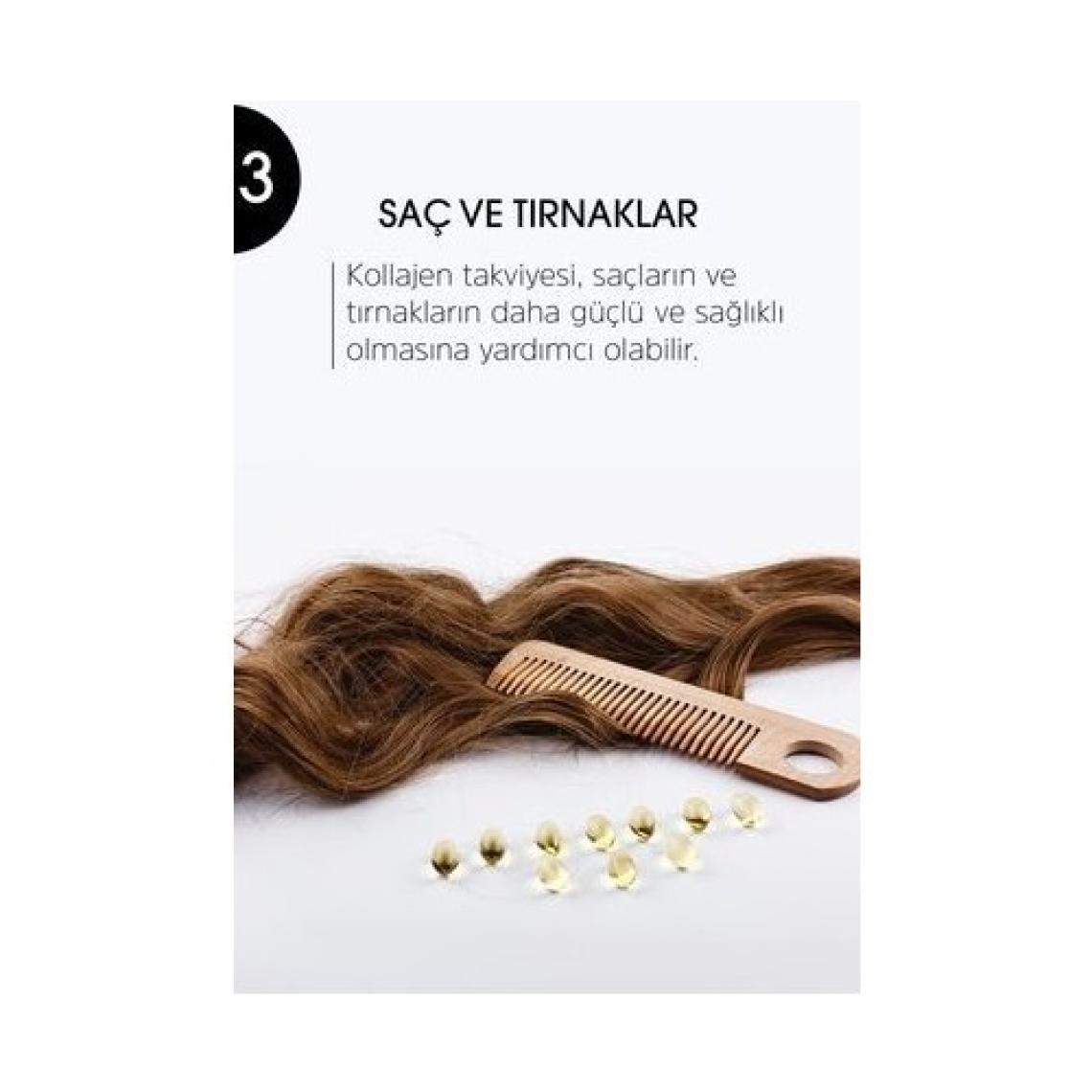 Erbatab Hidrolize Kollajen Takviye Edici Gıda - 30 Saşe, 5000 mg Balık Kaynaklı Tip 1 ve Tip 3 Kollajen, Türkiye Menşeli