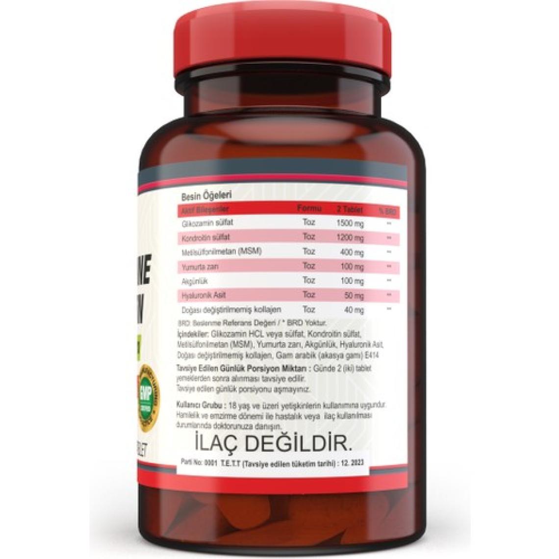 Nevfix Glucosamine Chondroitin Msm (3 Kutu) 120 Tablet