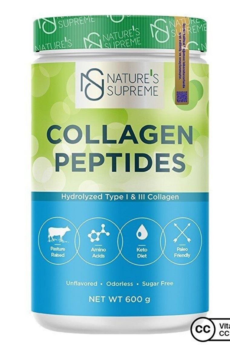 Nature's Supreme Collagen Peptides Powder 600 gr