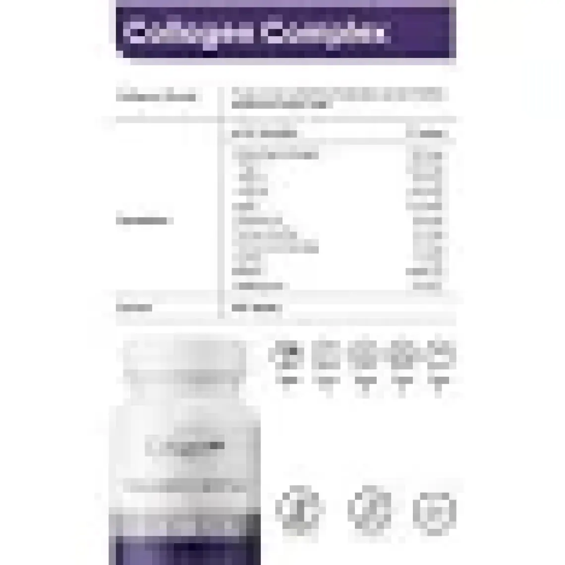 Collagen Forte Platinum Collagen Complex Tip 1,2,3,5 ve Tip 10 Kolajen, Biotin, Çinko, Selenyum, Vitamin C & Açai, 90 Tablet