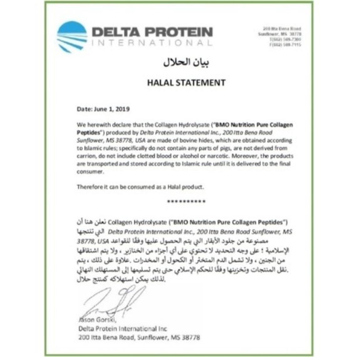 Bmo Nutrition Pure Collagen Peptides 10.000 Mg Saf Hidrolize Toz  454gr Aromasız