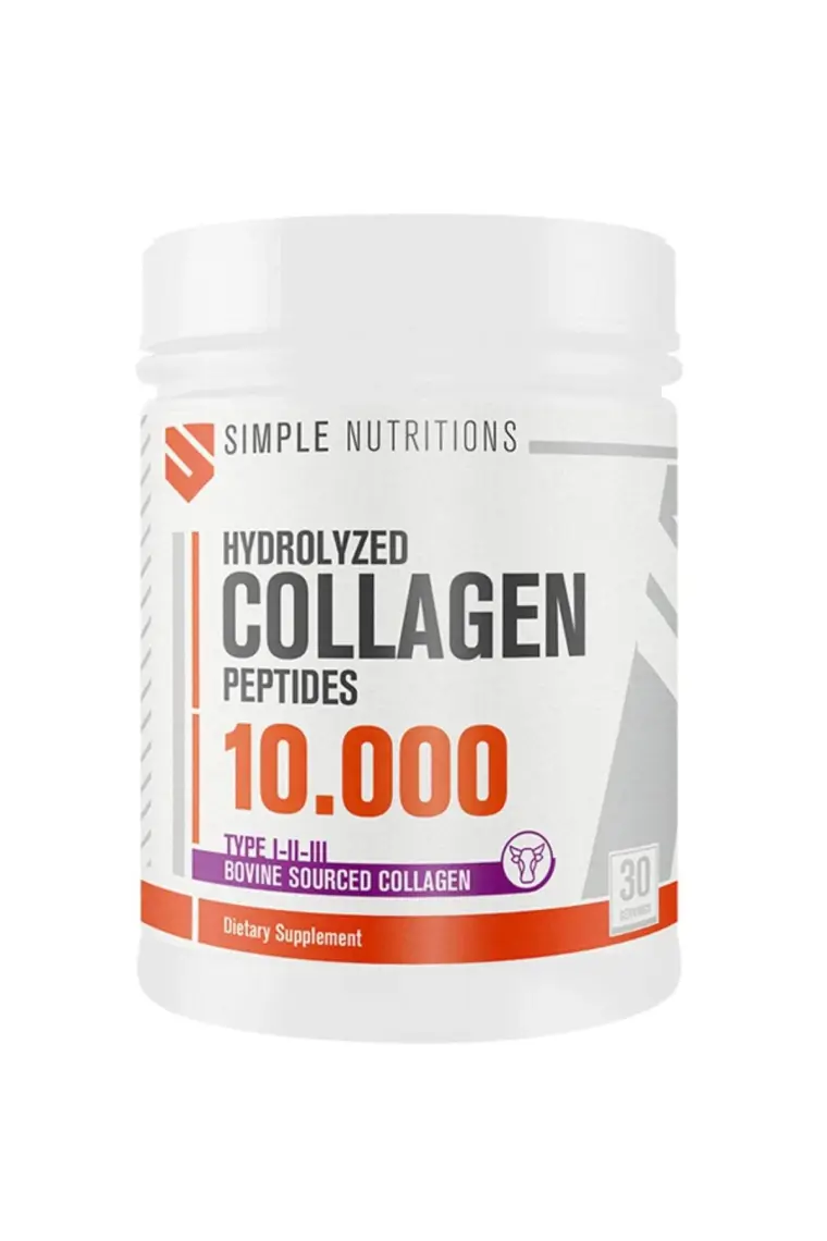 Simple Nutritions Hydrolyzed Collagen Peptides(Hidrolize Kolajen Peptit) 300 gr (30 Servis) Aromasız